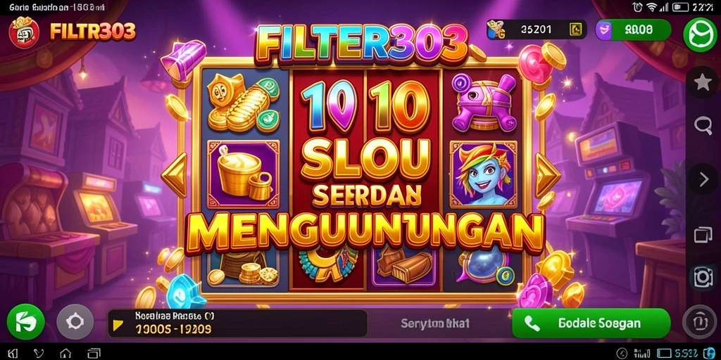 Tampilan gameplay menarik di FILTER303 dengan grafis yang menawan.