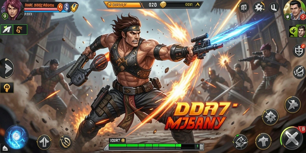 Tampilan seru dari gameplay IDR77 yang penuh aksi.