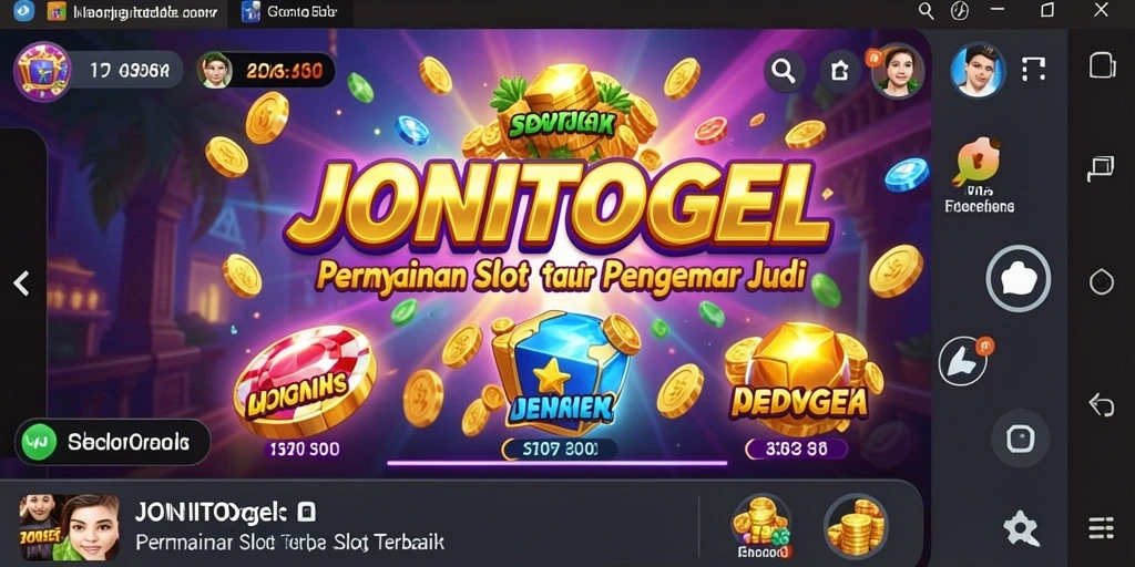 Tampilan menarik dari gameplay JONITOGEL yang mengasyikkan.