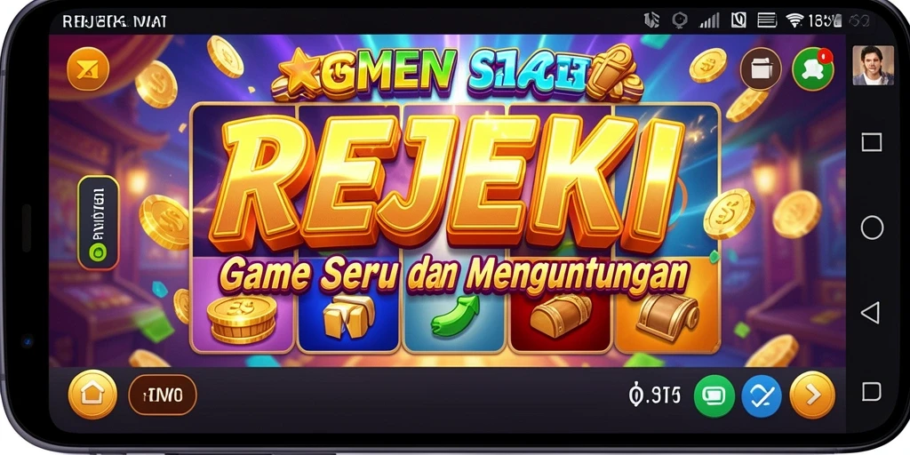 Tampilan gameplay Slot yang memukau dan menghibur dari REJEKI.
