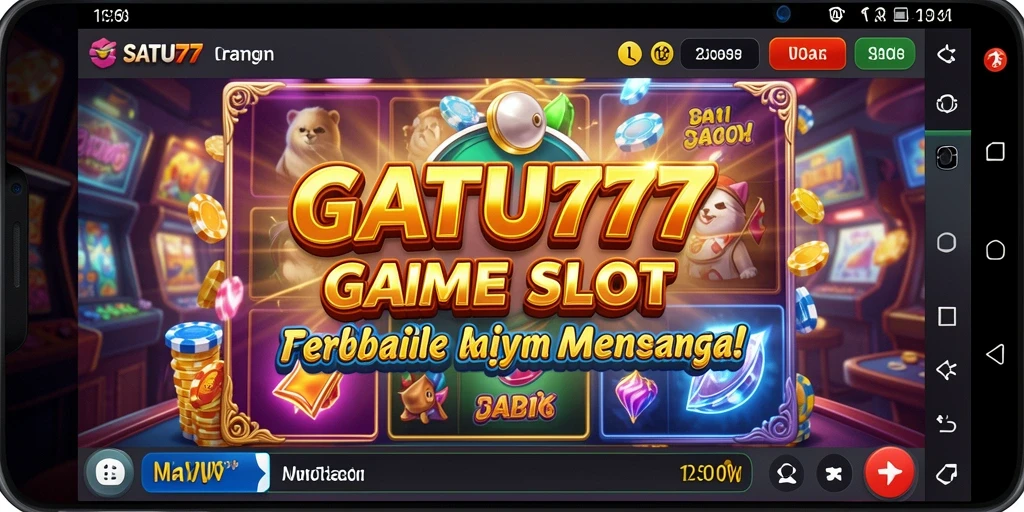 Screenshot gameplay SATU77 yang menampilkan keasyikan bermain slot.