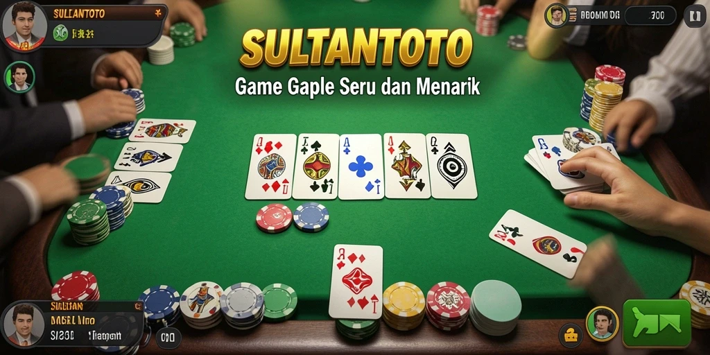 Screenshot gameplay SULTANTOTO dengan tampilan seru dan interaktif.