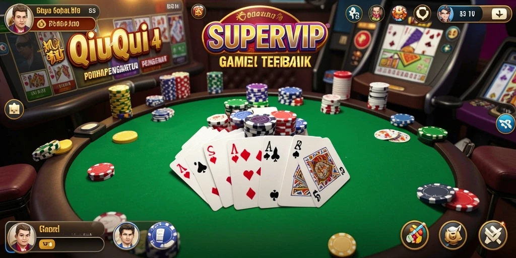 Tampilan gameplay QiuQiu yang menarik dan penuh aksi.