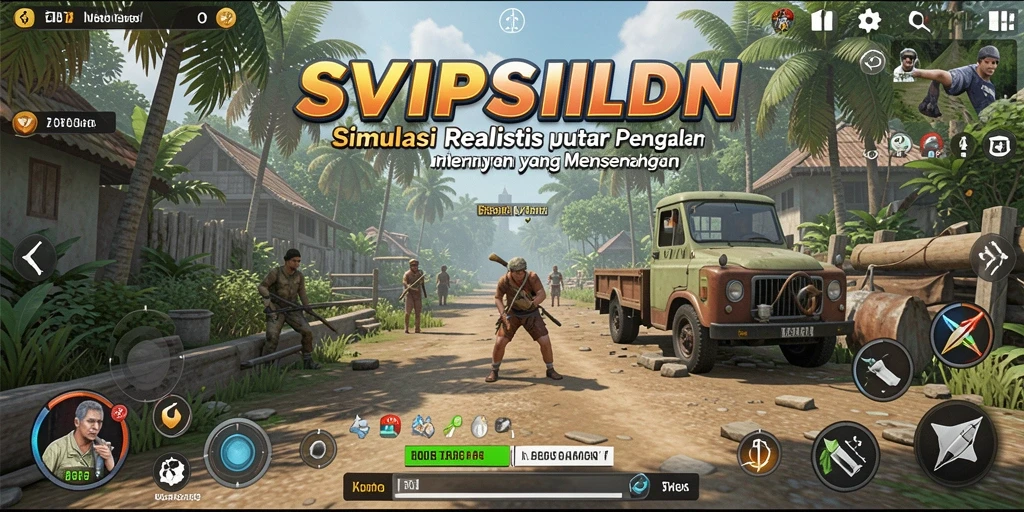 Gameplay mengasyikkan dalam SVIPSILDN dengan grafik realistis.