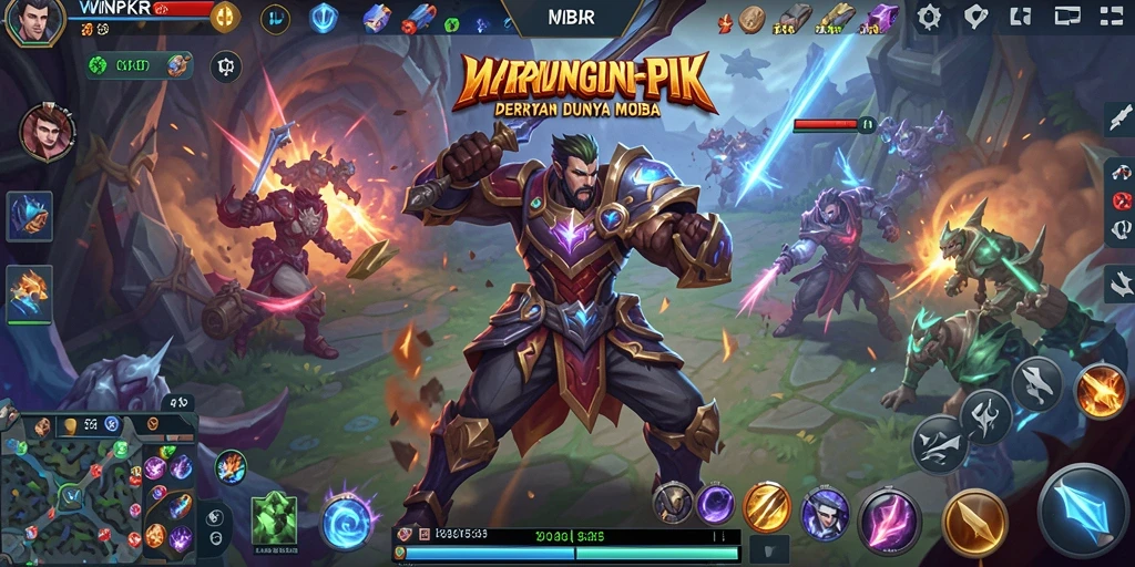 Gameplay seru dengan strategi tim di WINPKR.